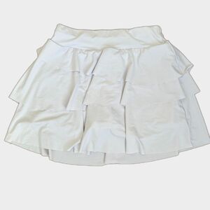 White Ruffle Skort Tennis Golf Size M